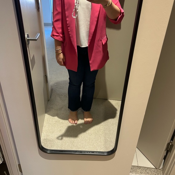 Gently used Zara pink blazer - Picture 2 of 4